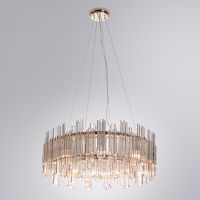 Люстра Artelamp Jastin Прозрачная Золото арт-A2848SP-8GO — фото 2, Люстры