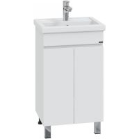 Тумба под раковину СанТа Марс 50 700239 Белая — фото 1, Тумбы под раковину