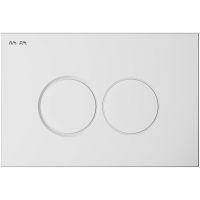 Товар: Клавиша смыва AM.PM Pro С L I070101 Белая глянцевая - фото 1 Клавиша смыва AM.PM Pro С L I070101 Белая глянцевая — фото 1, Кнопки смыва