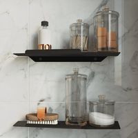 Полка Iddis Slide SLIBS00i44 Черная — фото 2, Полки для ванной и душа