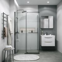 Товар: Душевой уголок Grossman Pragma 100х90 120.K33.03.1090.42.00 профиль Графит сатин стекло прозрачное - фото 2 Душевой уголок Grossman Pragma 100х90 120.K33.03.1090.42.00 профиль Графит сатин стекло прозрачное — фото 2, Душевые уголки