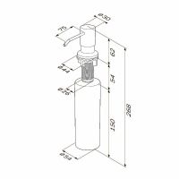 Товар: Дозатор для моющего средства AM.PM X-Joy A8437111 Сатин - фото 3 Дозатор для моющего средства AM.PM X-Joy A8437111 Сатин — фото 3, Дозаторы для кухонных моек