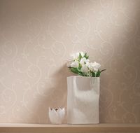 Обои Milassa Swan SW2 002 Флизелин (1*10,05) Бежевый, Вензель — фото 2, Обои для стен