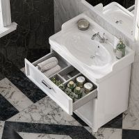 Товар: Тумба под раковину Kerama Marazzi Pompei 60 PO.N.60.1\WHT Белая глянцевая - фото 6 Тумба под раковину Kerama Marazzi Pompei 60 PO.N.60.1\WHT Белая глянцевая — фото 6, Тумбы под раковину