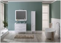 Зеркало Aquanet Бостон М 100 209674 Белое — фото 4, Зеркала в ванную комнату