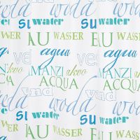 Товар: Штора для ванны Ridder Woda 200х180 Синяя - фото 2 Штора для ванны Ridder Woda 200х180 Синяя — фото 2, Аксессуары для туалета