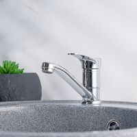 Смеситель для кухни Ростовская Мануфактура Сантехники SL86-004FBS-15 Хром — фото 3, Смесители