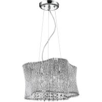 Люстра Artelamp Incanto A4207SP-4CC Прозрачная Хром — фото 1, Люстры