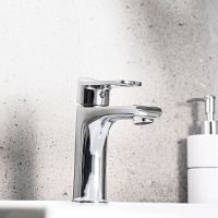 Смеситель для раковины Ростовская Мануфактура Сантехники SL137-001F Хром — фото 3, Смесители