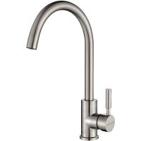 Смеситель для кухни Paulmark Holstein Ho212063-NI Никель — фото 1, Смесители для кухни