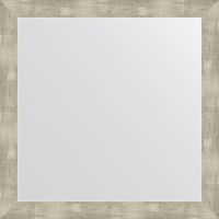 Зеркало Evoform Definite 74х74 в багетной раме - Алюминий 61 мм арт-BY 3236 — фото 1, Зеркала в ванную комнату