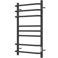 Электрический полотенцесушитель Point Сатурн PN90858B П8 500x800 диммер справа Черный — фото 3, Электрические полотенцесушители