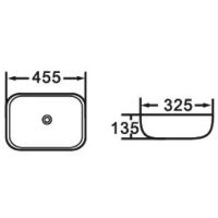 Товар: Раковина-чаша beWash Schutz 45 BK4532CT020 Белый глянец - фото 2 Раковина-чаша beWash Schutz 45 BK4532CT020 Белый глянец — фото 2, Раковины