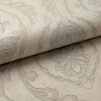 Обои Fipar Grand Classic Винил на флизелине (1,06*10,05) Бежевый/Голубой, Орнамент арт-R 28014 — фото 3, Обои для стен