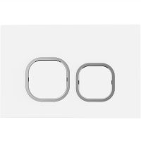 Клавиша смыва WeltWasser Bamberg WT 10000010289 Белая — фото 1, Кнопки смыва