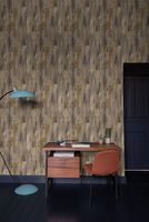 Обои Grandeco Ciara A 62801 Винил на флизелине (0,53*10,05) Серый/Коричневый, Под дерево — фото 3, Обои для стен