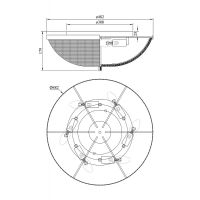 Товар: Потолочный светильник Maytoni Ceiling Wall Coupe Led C046CL-06G Прозрачный Золото - фото 3 Потолочный светильник Maytoni Ceiling Wall Coupe Led C046CL-06G Прозрачный Золото — фото 3, Светильники