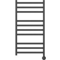 Электрический полотенцесушитель Point Меркурий PN83150BE П10 500x1000 левый/правый Черный — фото 1, Электрические полотенцесушители