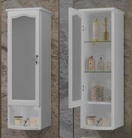 Товар: Подвесной шкаф Opadiris Риспекто 30 L 00-00006080 Белый матовый - фото 4 Подвесной шкаф Opadiris Риспекто 30 L 00-00006080 Белый матовый — фото 4, Мебель для ванной