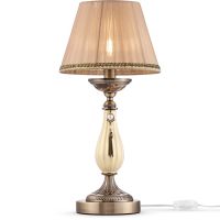 Настольная лампа Maytoni Royal Classic Demitas Персиковая Бронза арт-RC024-TL-01-R — фото 2, Настольные лампы