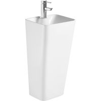 Раковина Ceruttispa Doris 43 CT7830 Белая — фото 1, Раковины напольные