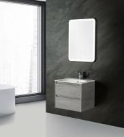Тумба под раковину BelBagno Kraft 70 KRAFT-700-2C-SO-CG подвесная Cemento Grigio — фото 9, Тумбы под раковину