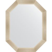 Товар: Зеркало Evoform Octagon 55x70 BY 7042 в багетной раме - Травленое серебро 59 мм - фото 1 Зеркало Evoform Octagon 55x70 BY 7042 в багетной раме - Травленое серебро 59 мм — фото 1, Мебель для ванной