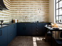 Товар: Керамическая плитка Aparici Uptown Gold настенная 7,4х29,75 см - фото 2 Керамическая плитка Aparici Uptown Gold настенная 7,4х29,75 см — фото 2, Керамическая плитка