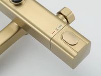 Душевая система Gappo G91 G2491-3 с термостатом Золото — фото 12, Душевые стойки