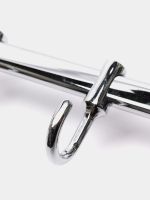 Вешалка для полотенец Ростовская Мануфактура Сантехники A5026 Хром — фото 8, Крючки для полотенец