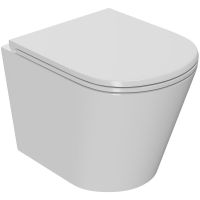 Комплект унитаза с инсталляцией Point Виктория PN48066BC с сиденьем Микролифт и Черной матовой Хром клавишей смыва — фото 2, Унитазы