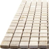 Каменная мозаика Natural Adriatica Crema Marfil 7M025-15P 30,5x30,5 см — фото 3, Мозаика