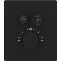 Душевая система Vincea Inspire VSFW-3I21T2MB с термостатом Черная матовая — фото 3, Душевое оборудование. Душевая программа