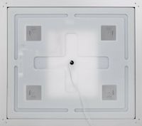 Зеркало BelBagno Kraft 98.5 SPC-KRAFT-985-685-TCH-WARM с подсветкой с подогревом Сатин с сенсорным выключателем — фото 4, Мебель для ванной