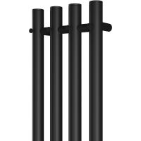 Электрический полотенцесушитель Point Деметра PN12832B П3 180x1200 диммер справа Черный — фото 4, Электрические полотенцесушители