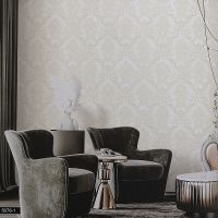 Товар: Обои Bernardo Bartalucci Sarrieri 5076-3 Флизелин (1,06*10) Бирюзовый/Белый, Дамаск - фото 2 Обои Bernardo Bartalucci Sarrieri 5076-3 Флизелин (1,06*10) Бирюзовый/Белый, Дамаск — фото 2, Обои для стен