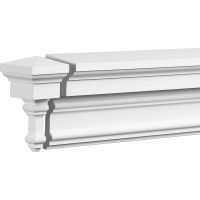 Торцевой элемент Европласт 4.82.332 54x109x54 мм — фото 1, Фасадный декор