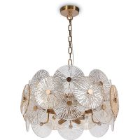 Товар: Подвесной светильник Maytoni Modern Aster MOD007PL-10G Прозрачный Золото - фото 2 Подвесной светильник Maytoni Modern Aster MOD007PL-10G Прозрачный Золото — фото 2, Подвесные светильники