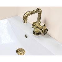 Товар: Смеситель для раковины ZorG Antic A 419 U-BR LOFT Бронза - фото 2 Смеситель для раковины ZorG Antic A 419 U-BR LOFT Бронза — фото 2, Смесители