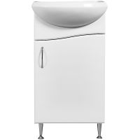 Товар: Тумба под раковину Stella Polar Волна 45 SP-00000231 Белая - фото 2 Тумба под раковину Stella Polar Волна 45 SP-00000231 Белая — фото 2, Мебель для ванной