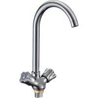 Смеситель для кухни Ростовская Мануфактура Сантехники SL116-274F Хром — фото 1, Смесители