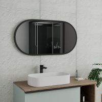 Зеркало Maretti Project Black 50 PB50100V71 Черное — фото 4, Зеркала в ванную комнату