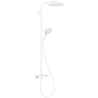 Душевая система Hansgrohe Raindance Select S 27633700 Белая матовая — фото 1, Душевые стойки
