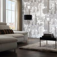 Обои Solo New York SL8631-22 Винил на флизелине (1,06*10) Серый, Город — фото 2, Обои для стен