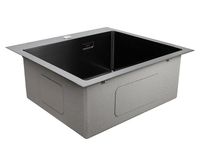 Кухонная мойка Kaiser 54 KSM-5455 Вороненая сталь — фото 3, Кухонные мойки