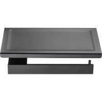 Держатель туалетной бумаги Milacio Ultra MCU.953.MB Черный матовый — фото 2, Держатели туалетной бумаги