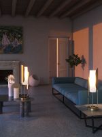 Товар: Настольная лампа Maytoni Table Floor Сipresso Z014TL-01G Белая Золото - фото 3 Настольная лампа Maytoni Table Floor Сipresso Z014TL-01G Белая Золото — фото 3, Настольные лампы