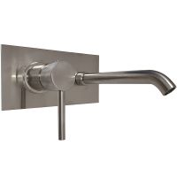 Смеситель для раковины Webert Elio EL830606345 Никель — фото 1, Смесители для раковины