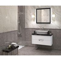 Керамическая плитка Kerama Marazzi Гран Пале белый 6343 настенная 25х40 см — фото 2, Керамическая плитка