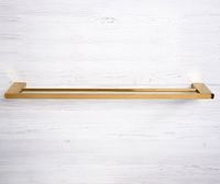 Товар: Полотенцедержатель WasserKRAFT Sauer K-7940 двойной Золото - фото 5 Полотенцедержатель WasserKRAFT Sauer K-7940 двойной Золото — фото 5, Полотенцедержатели